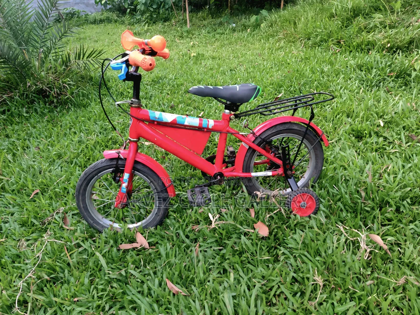 Duranta 14" With Training Wheels – Full Serviced Kids Cycle