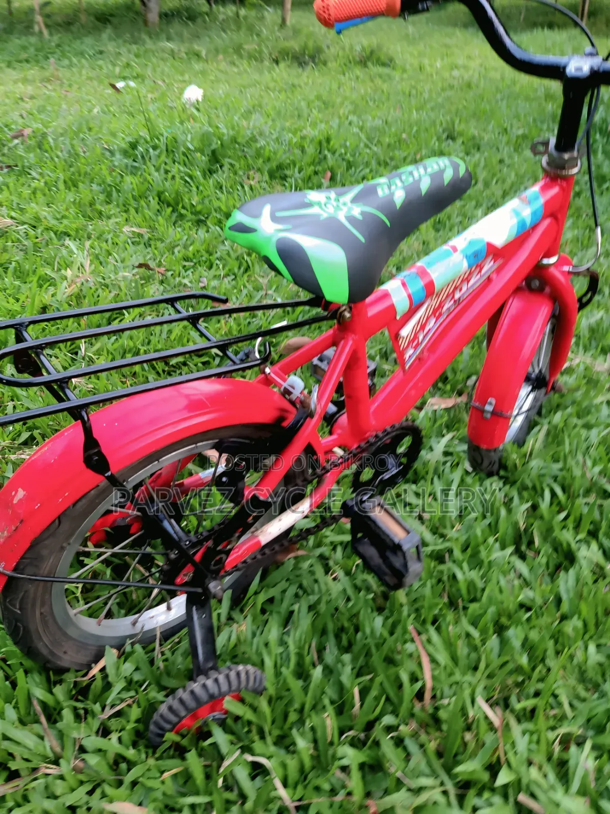 Duranta 14" With Training Wheels – Full Serviced Kids Cycle