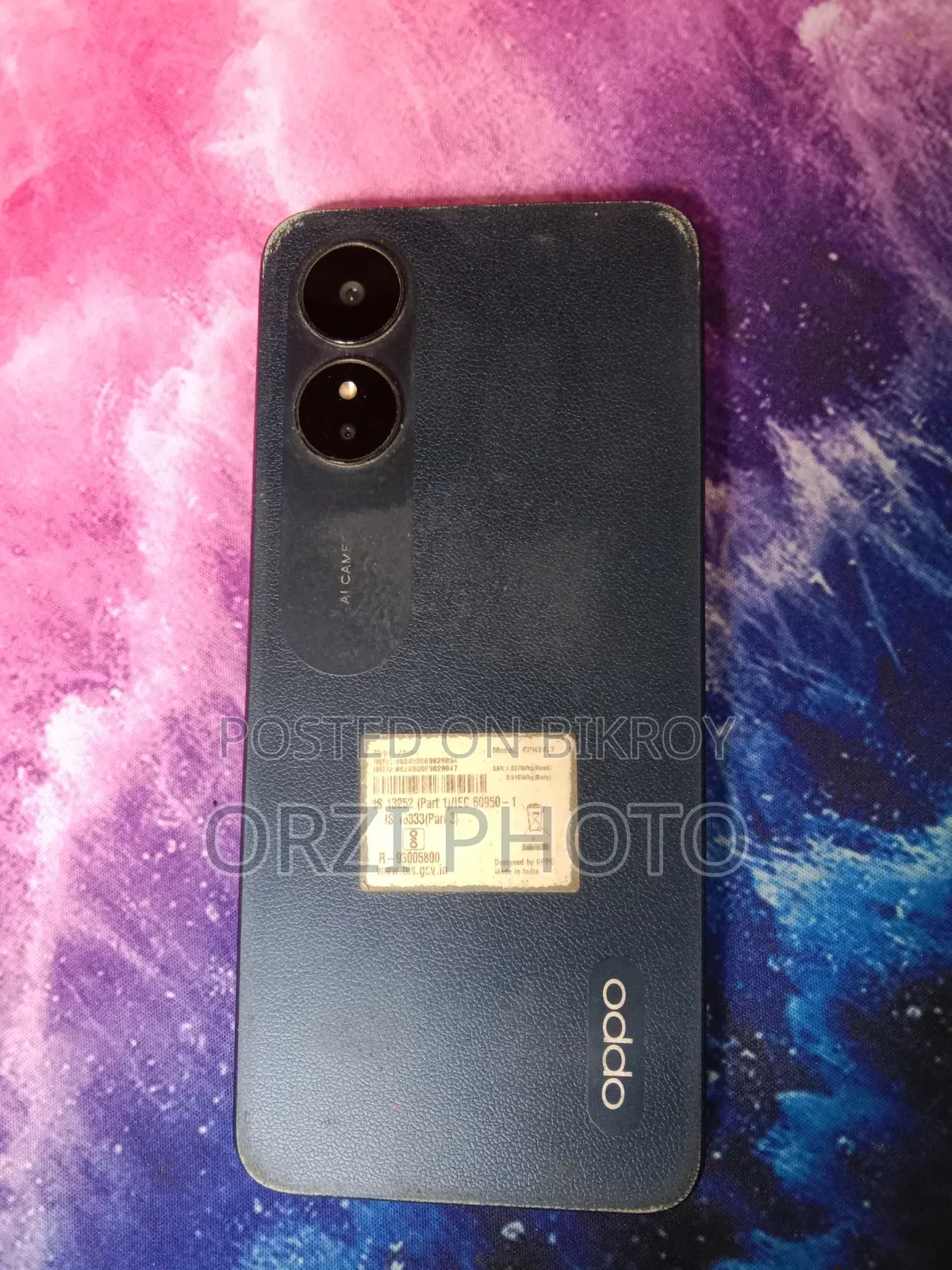 Oppo A17 64 GB Blue