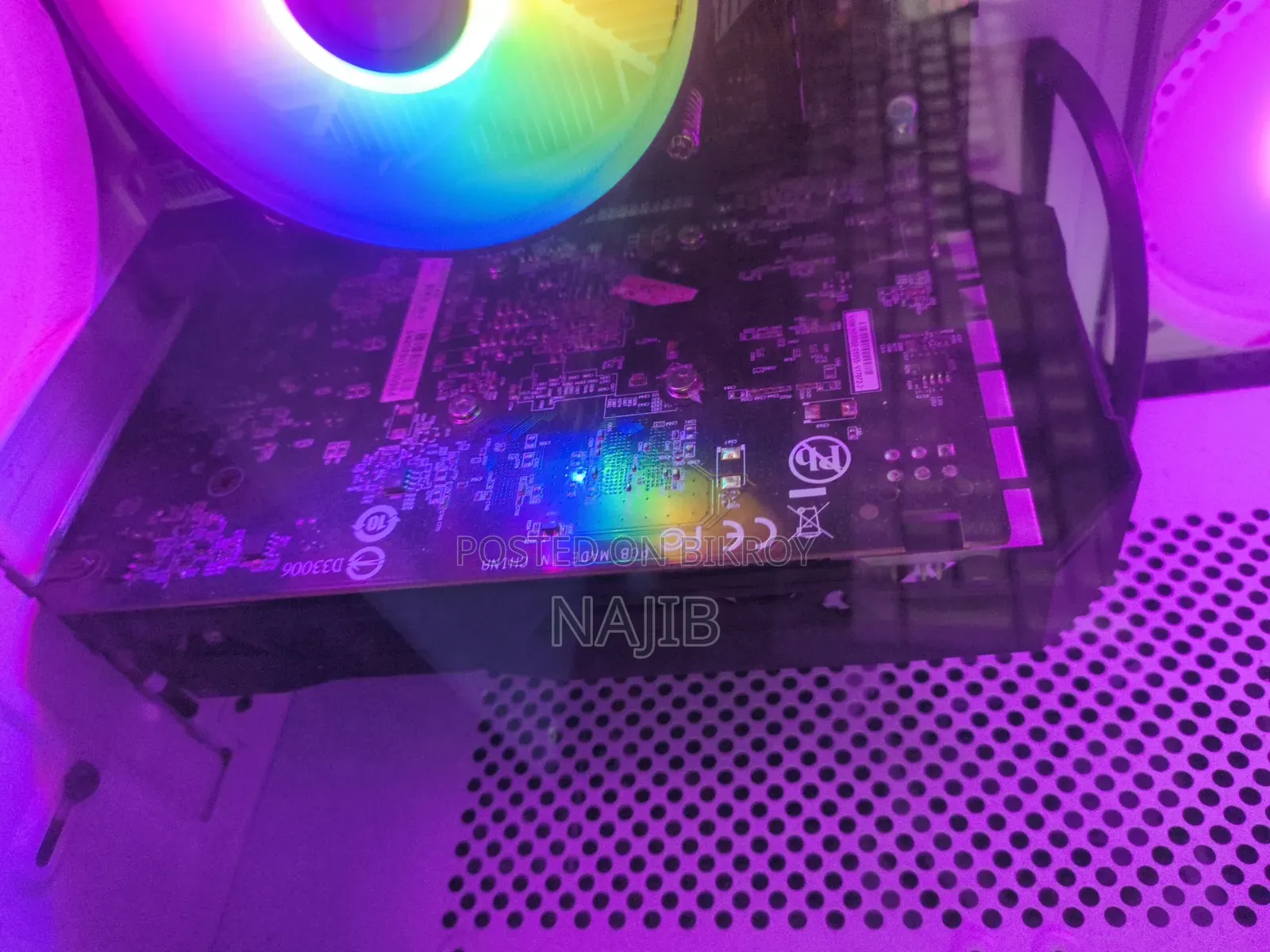 GTX 1050ti Oc Edition 4gb Vram Gigabyte Black Colour