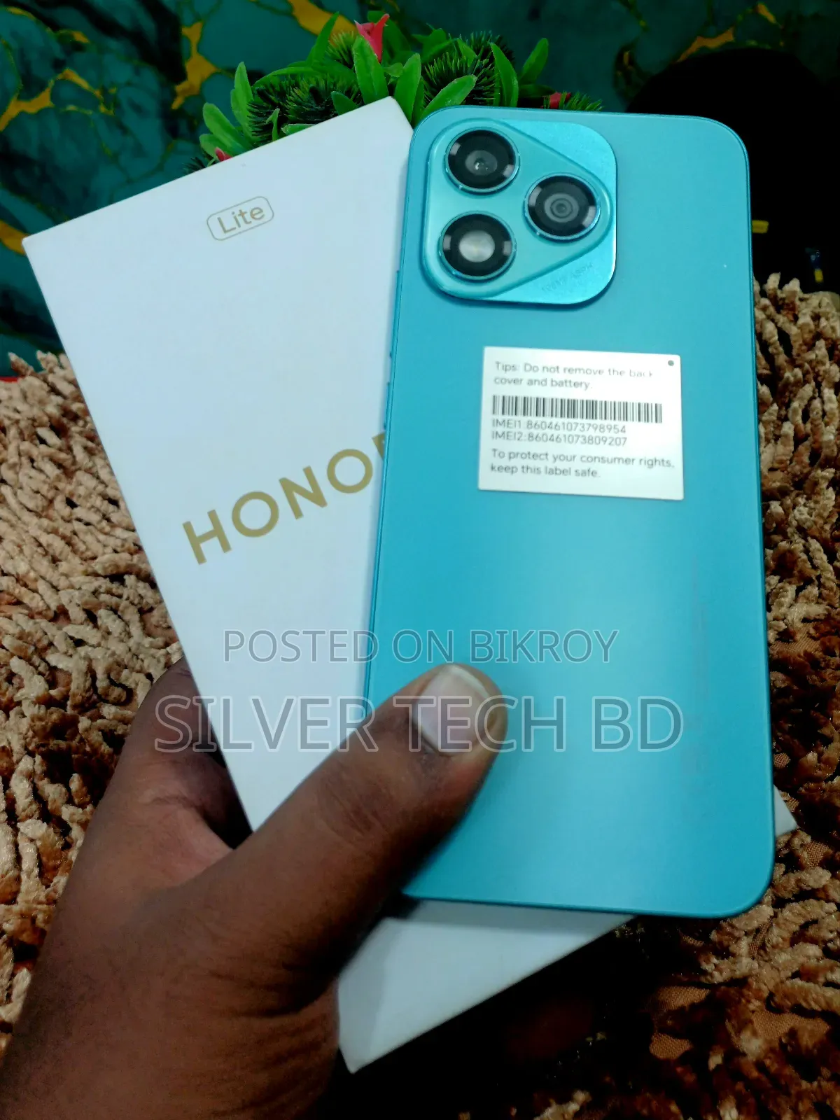 Honor 400 Lite 256 GB Blue