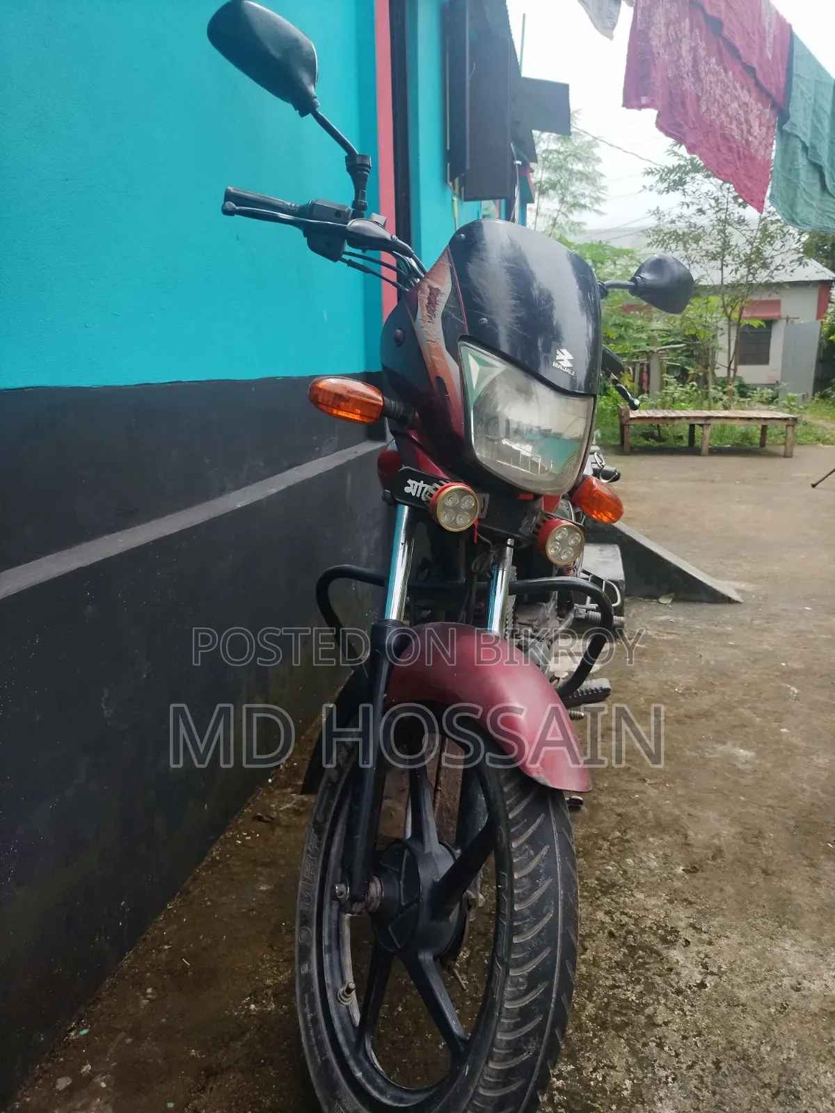 Bajaj Platina 100 2014 Red