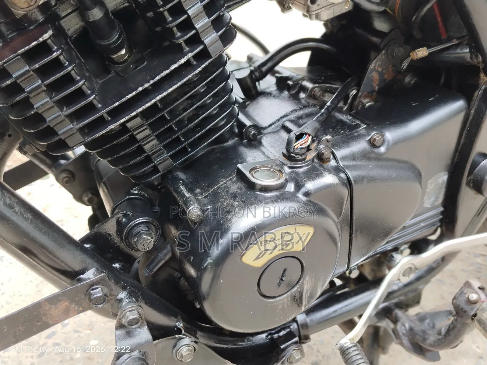 Bajaj Discover 135 2015 Black