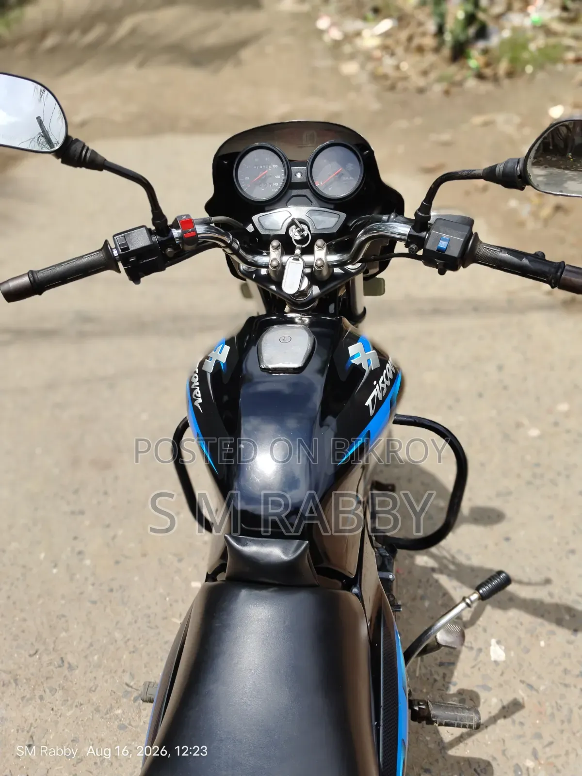 Bajaj Discover 135 2015 Black