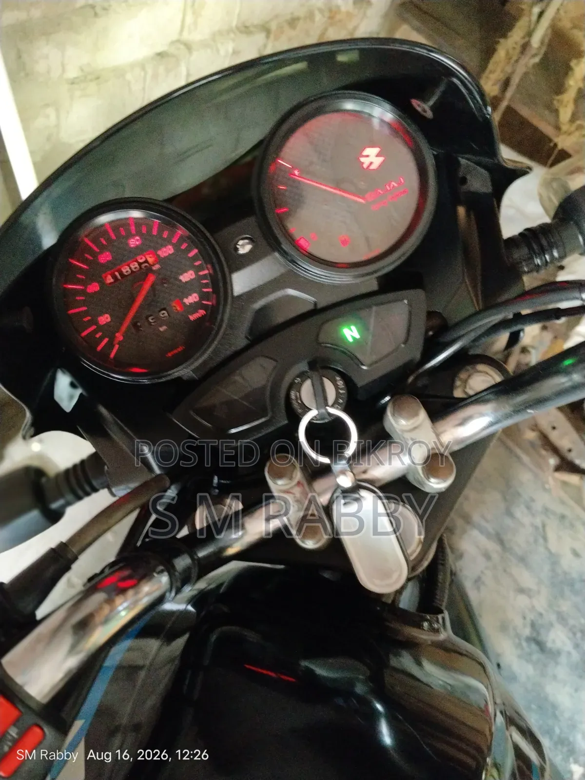 Bajaj Discover 135 2015 Black