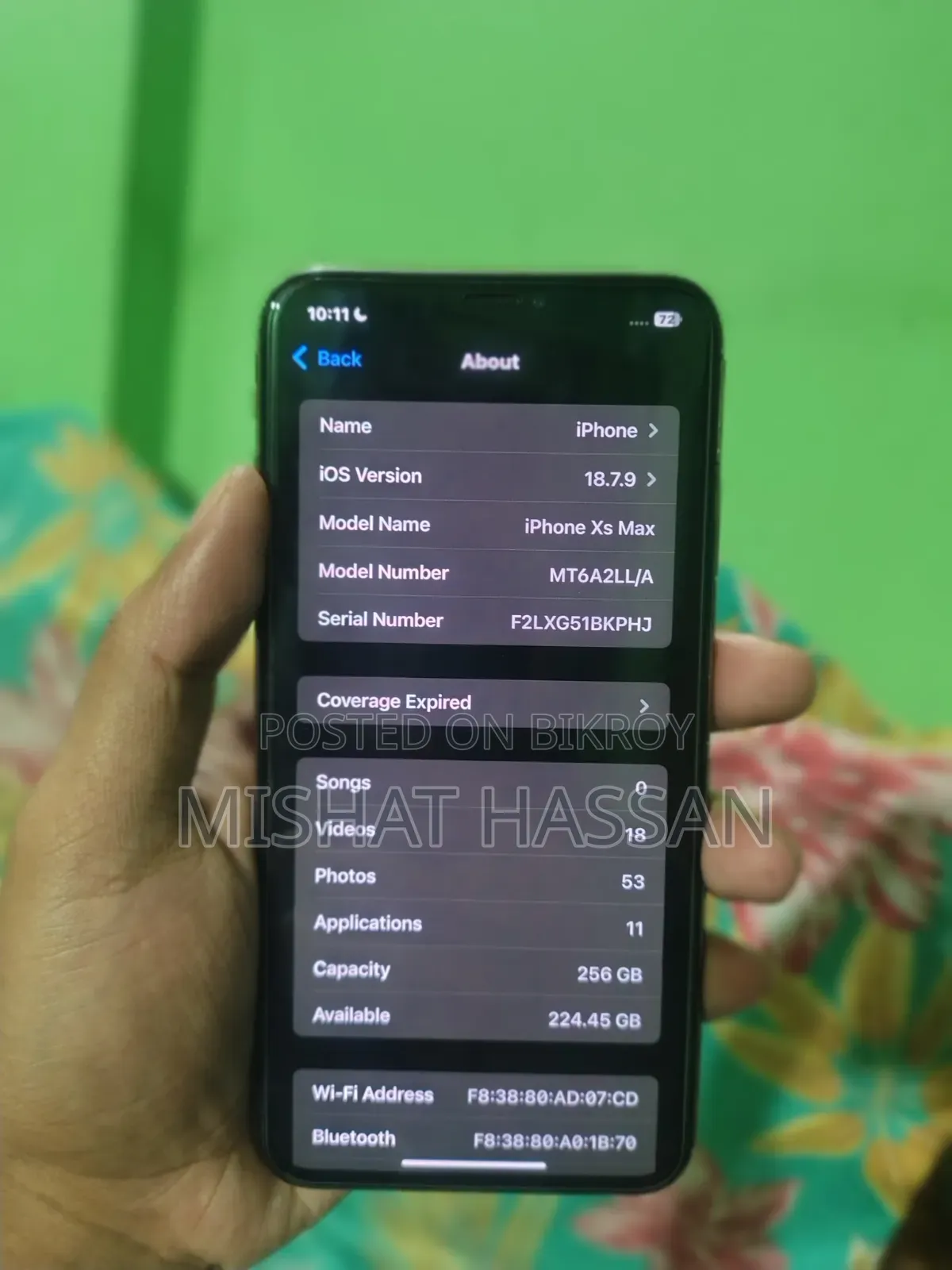 Apple iPhone XS Max 256 GB Gold
