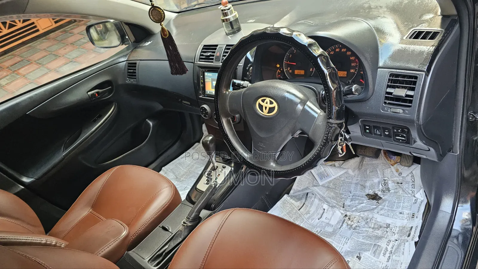 Toyota Corolla Fielder 2009 Black