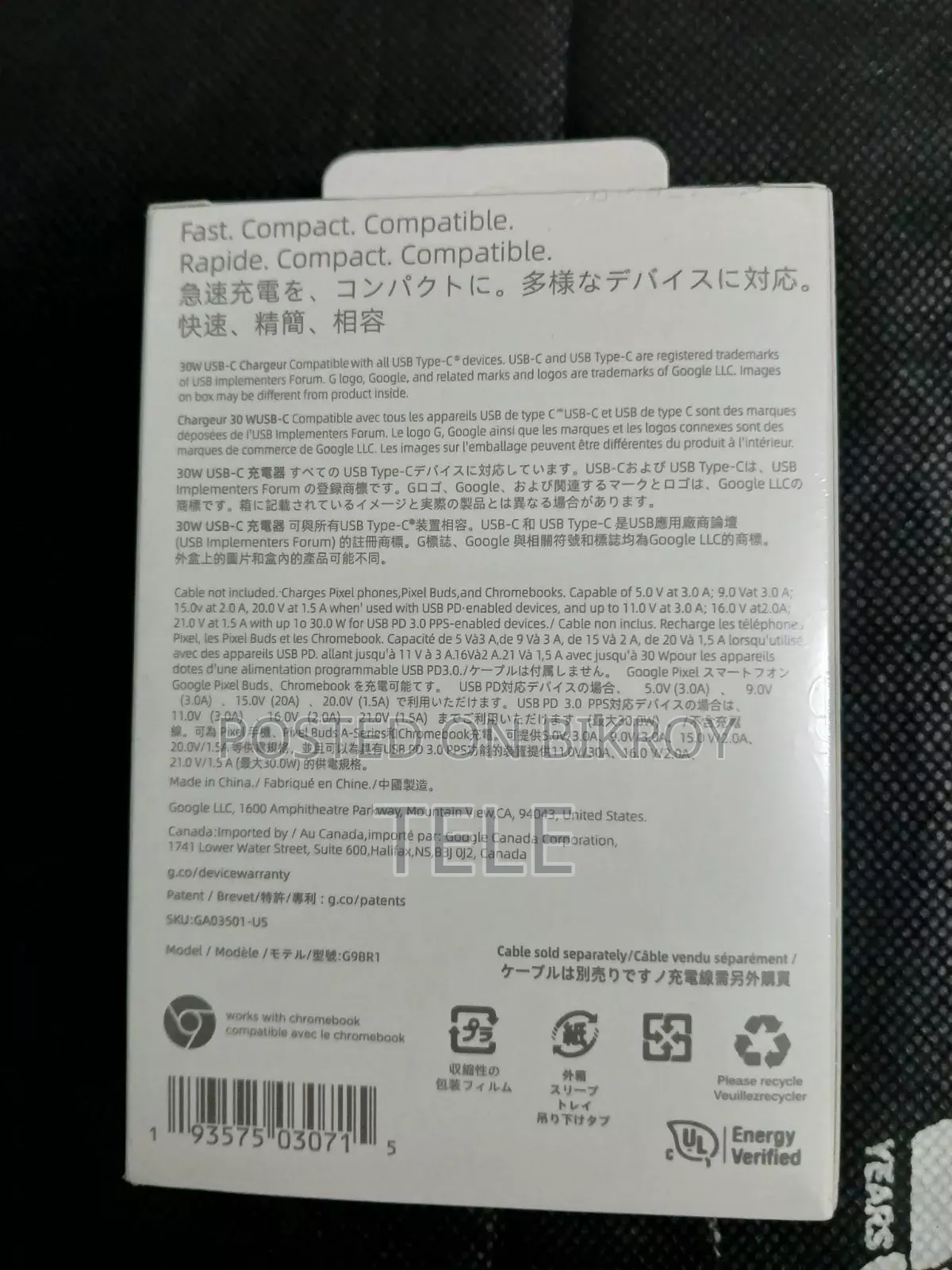 Google Pixel 30 Watt