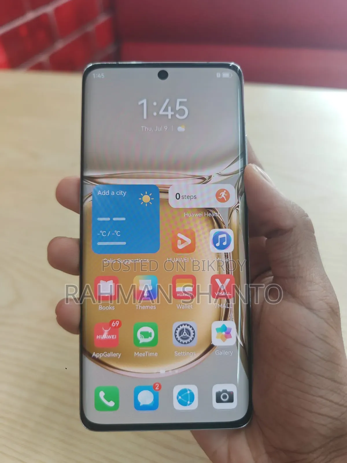 New Huawei P50 Pro 256 GB Rose Gold