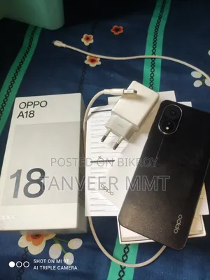 Oppo A18 64 GB Black