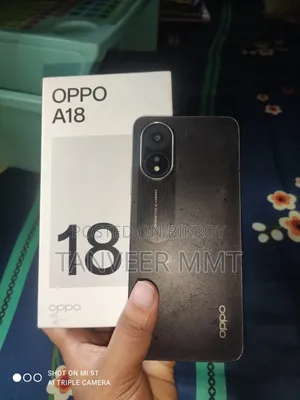 Oppo A18 64 GB Black