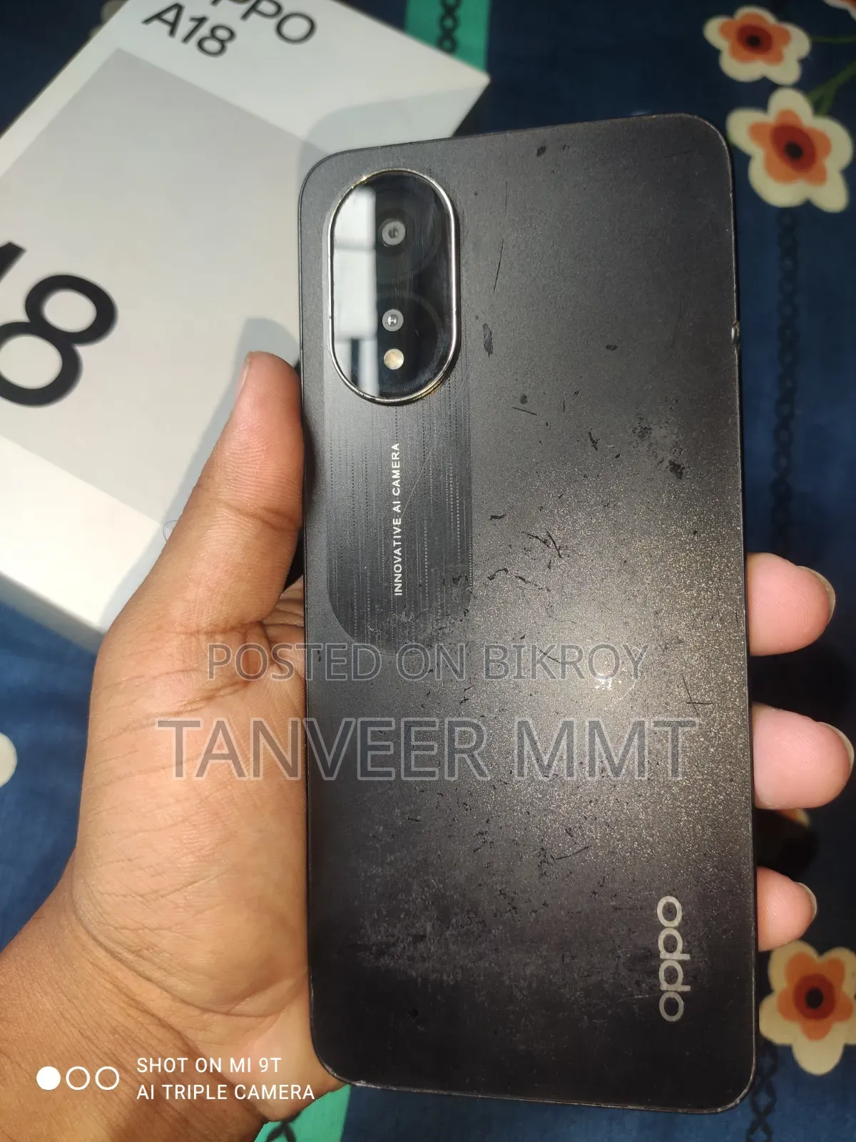 Oppo A18 64 GB Black