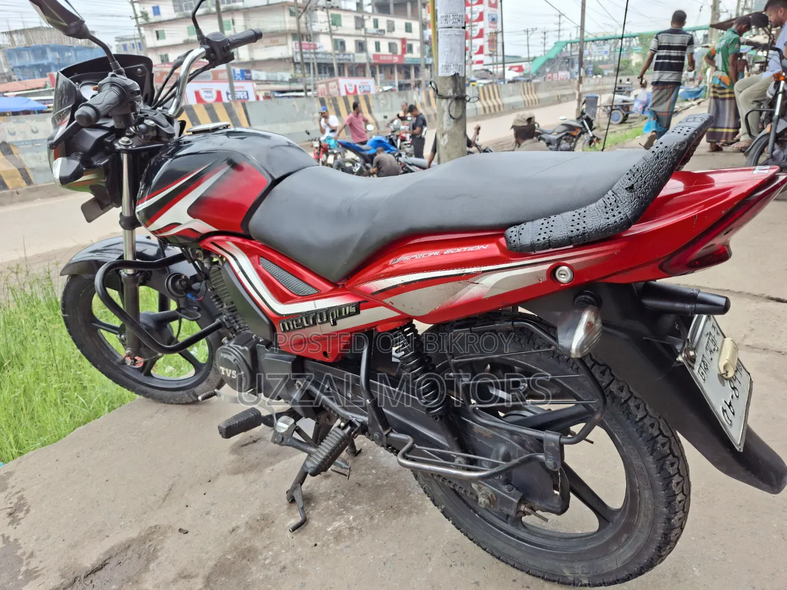 TVS Metro Plus 2018 Black
