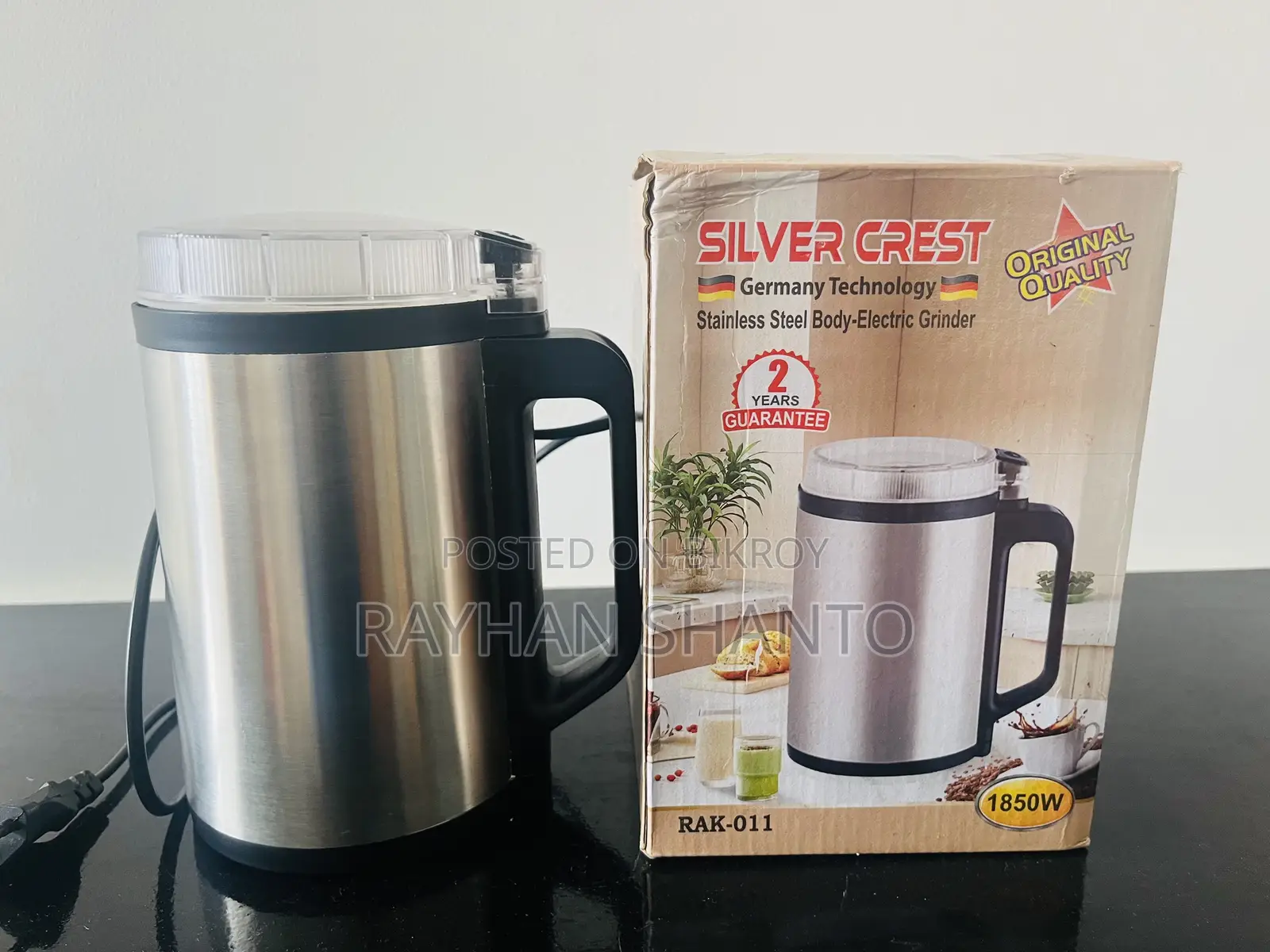 Silver Crest 1850W Mini Grinder