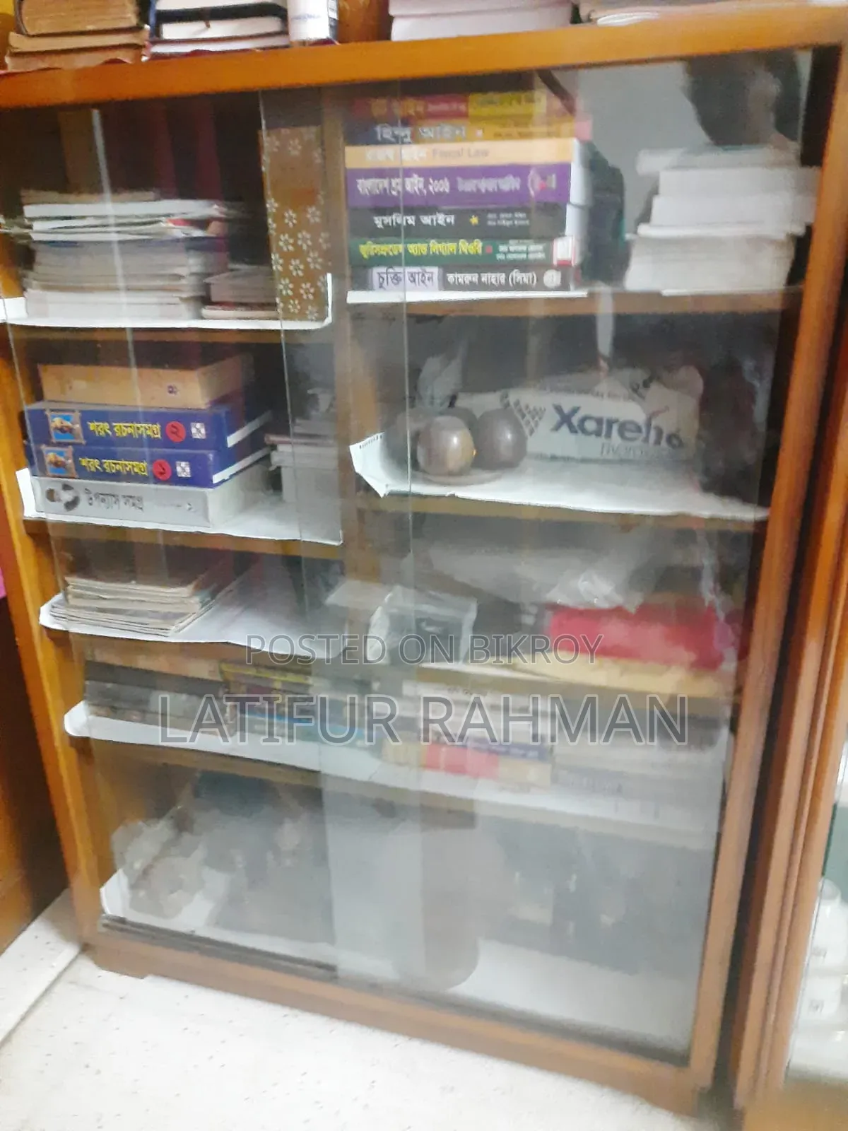 Bookself ( Original Teak Wood) 4 Feet / 3 Feet