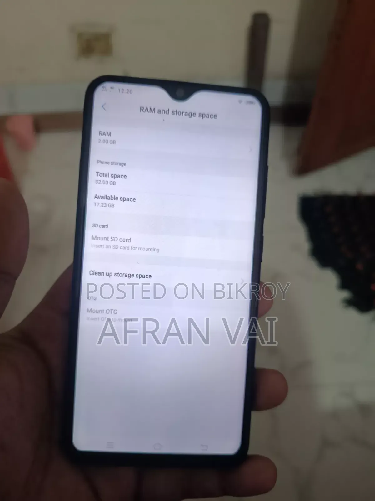 Vivo Y91c 32 GB Blue