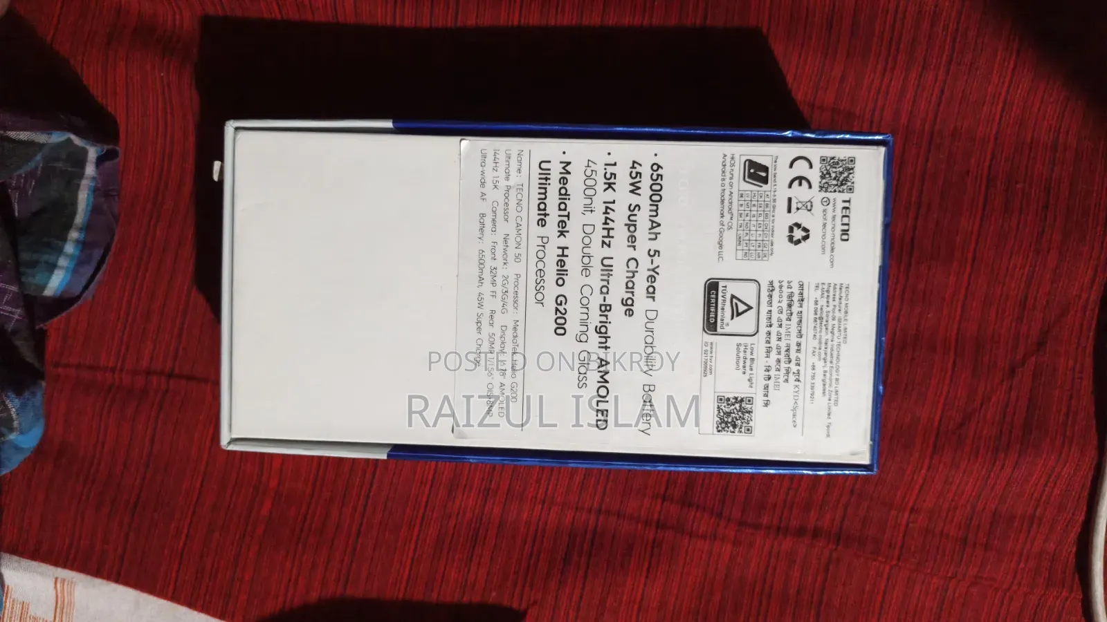 Tecno Camon 50 256 GB Green