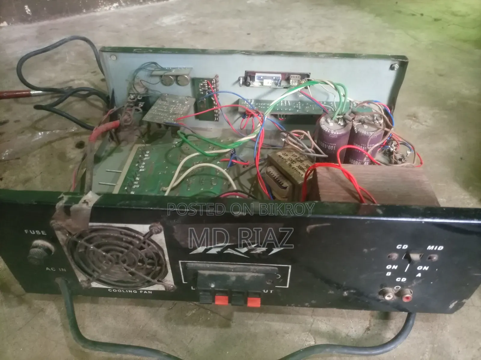Amplifier ভলিউম বাটন নষ্ট