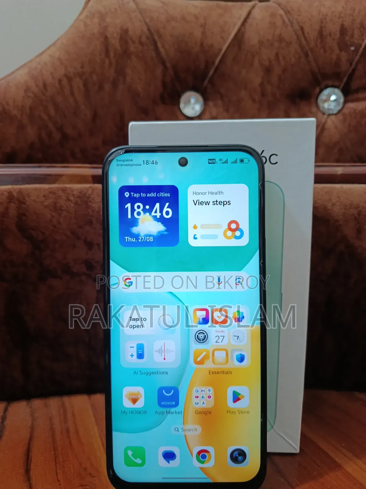 Honor X6C 128 GB Black