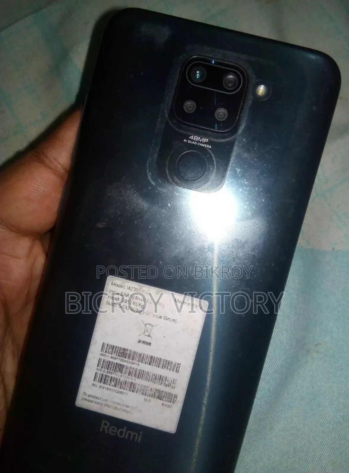 Xiaomi Redmi Note 9 64 GB Red