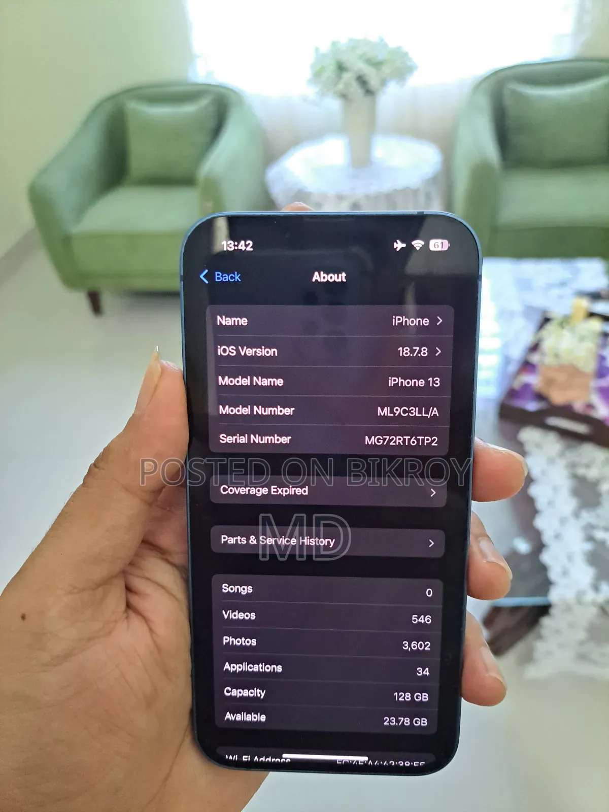 Apple iPhone 13 128 GB Blue