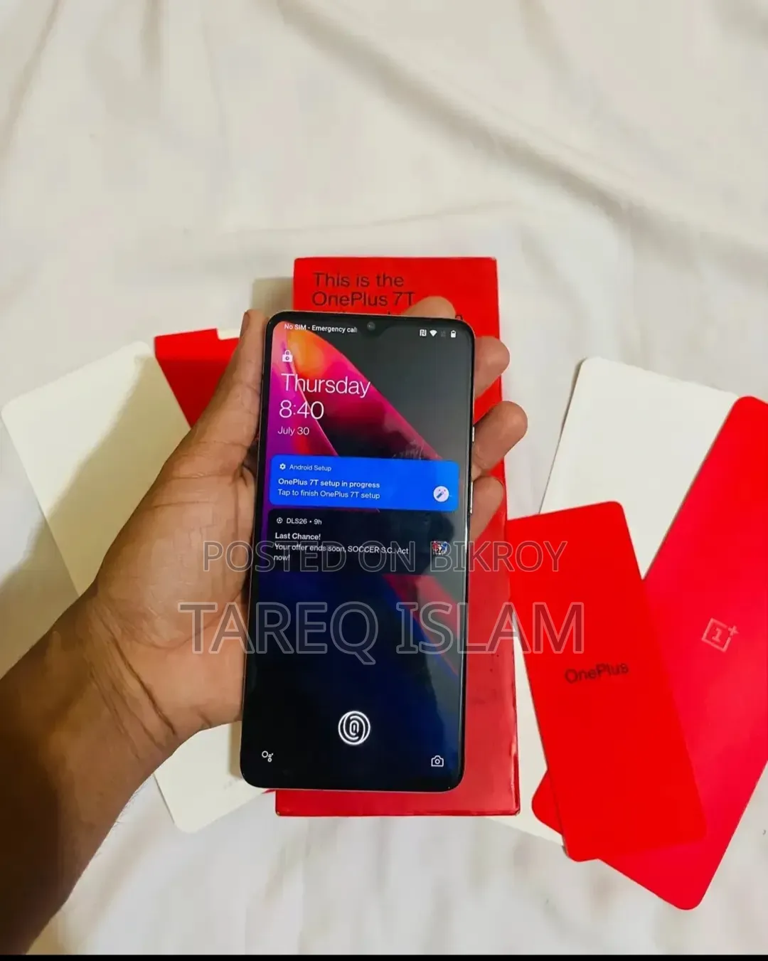 OnePlus 7T 128 GB Blue