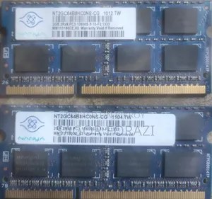 Nanya 2GB DDR3 1333MHz Laptop RAM | PC3-10600S | 204 Pin