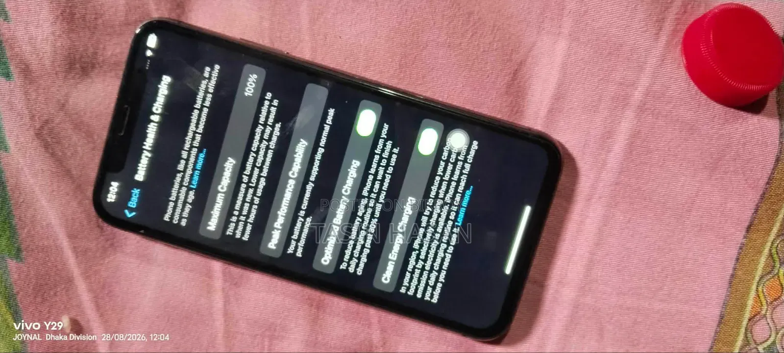 Apple iPhone X 64 GB Black
