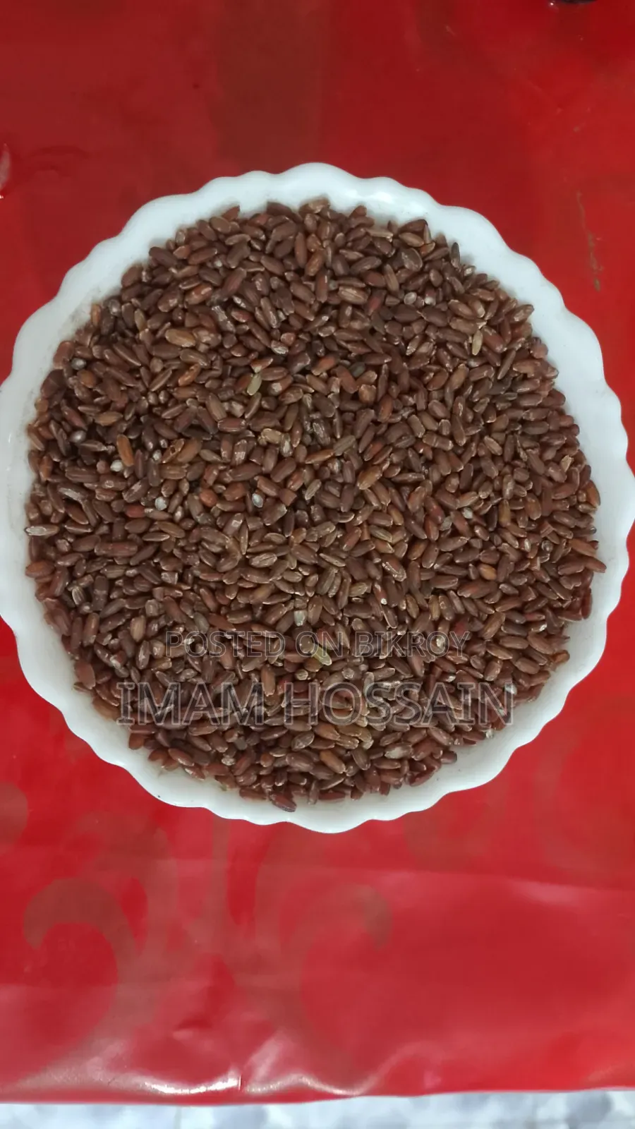 ফুল ফাইবার লাল আমন চাল।