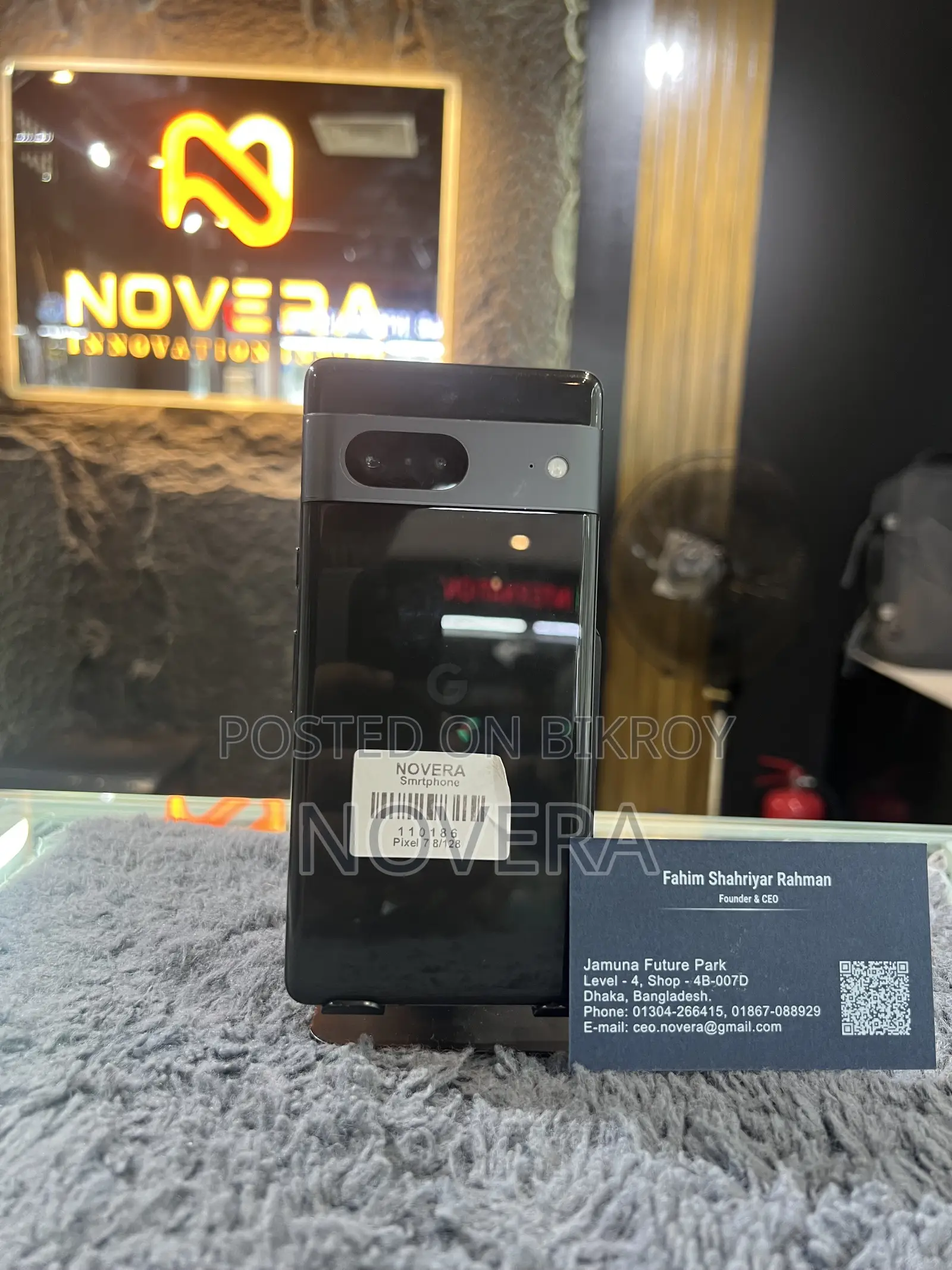 Google Pixel 7 128 GB Black