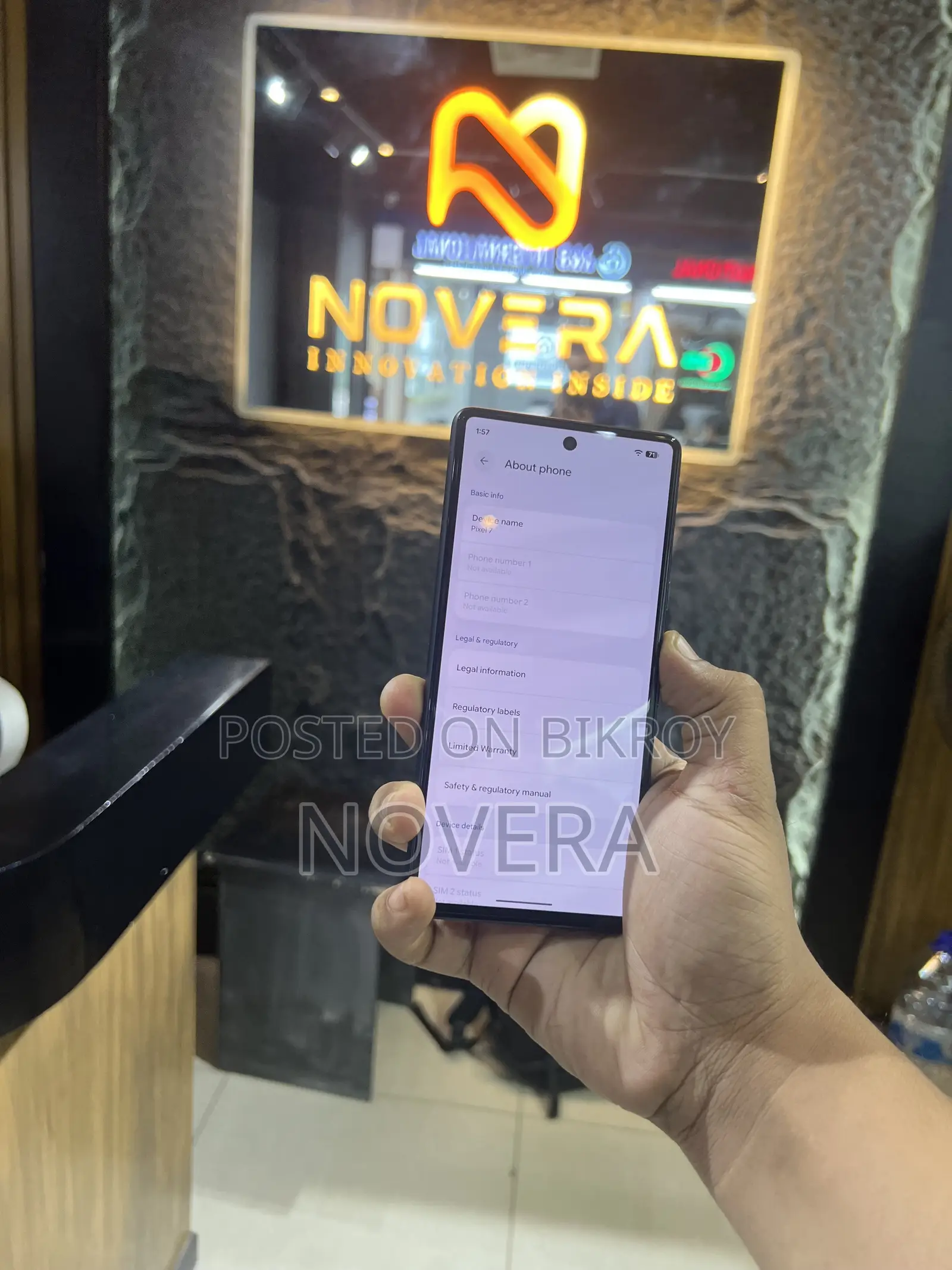 Google Pixel 7 128 GB Black
