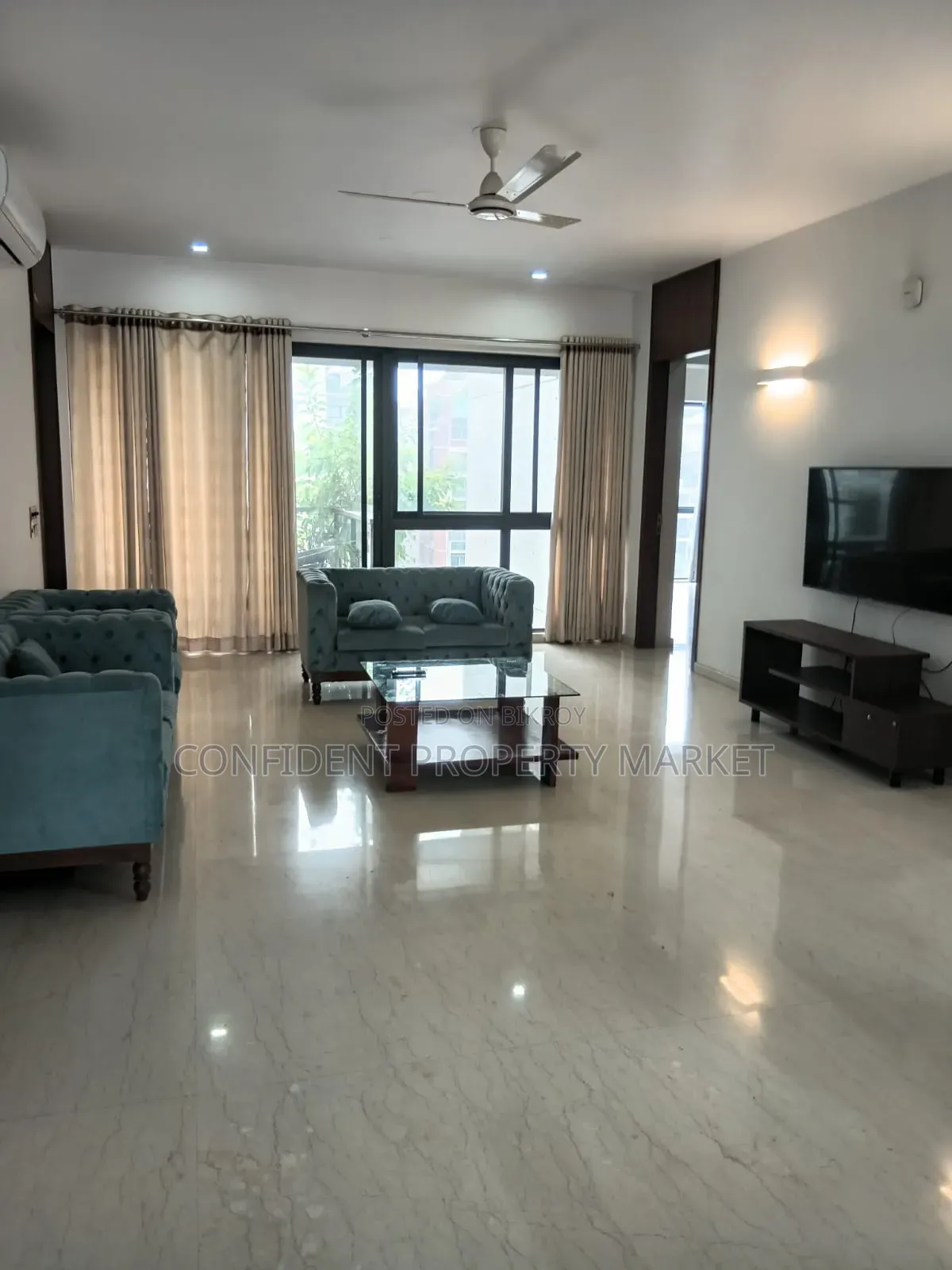 Furnished 4bdrm Apartment in Baridhara for rent