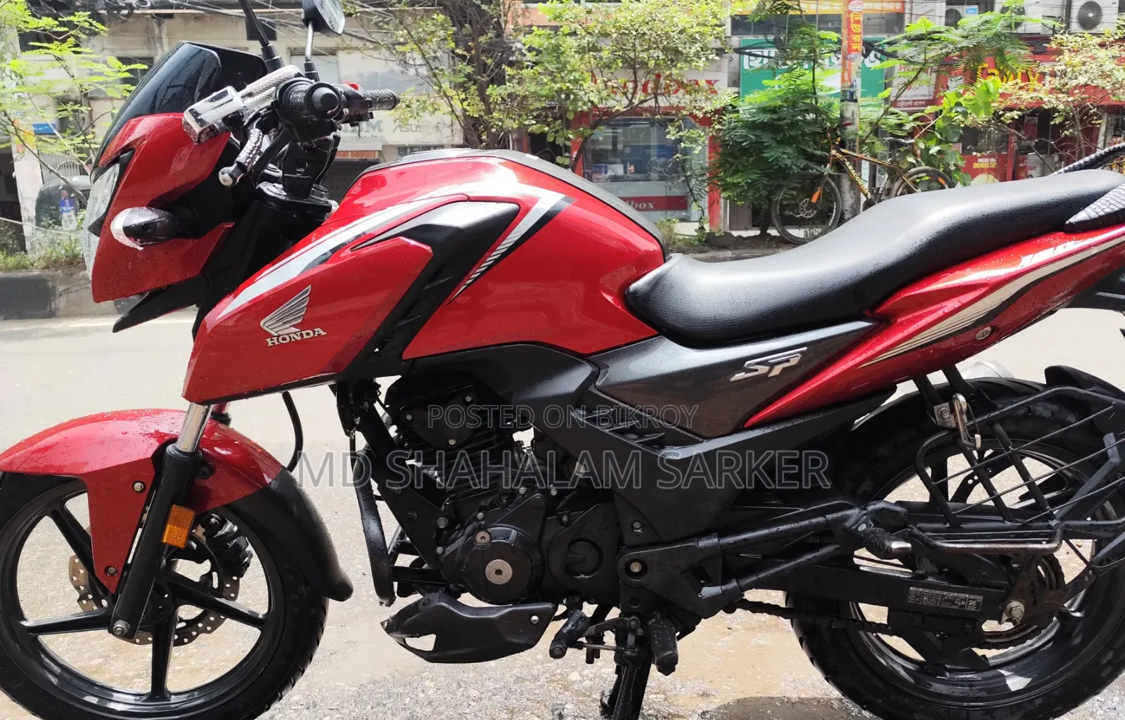 Honda Shine SP 2025 Red