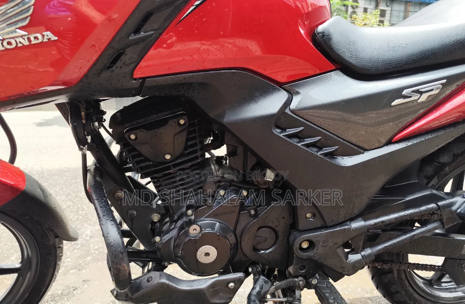 Honda Shine SP 2025 Red