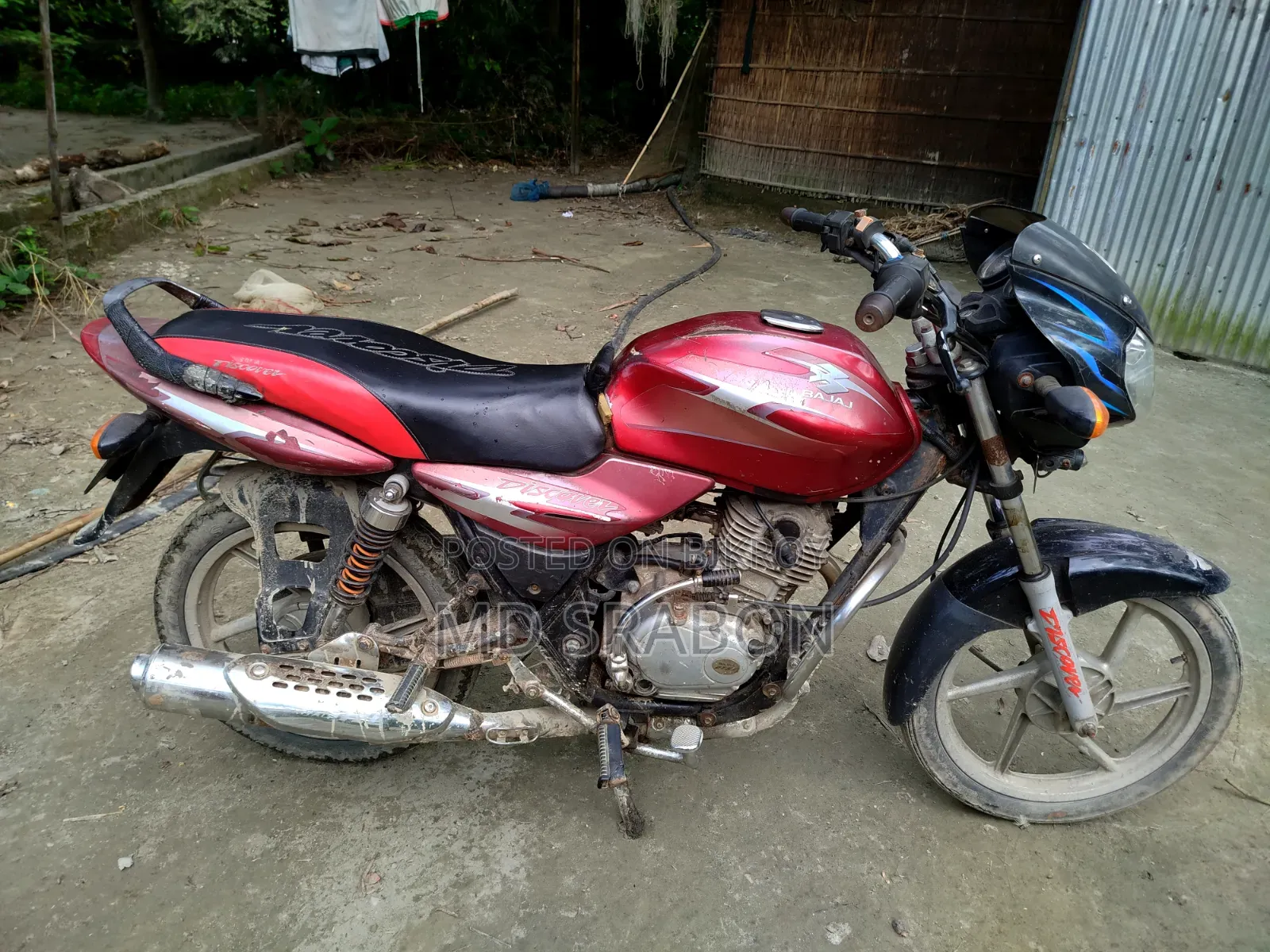 Bajaj Discover 135 2005 Red