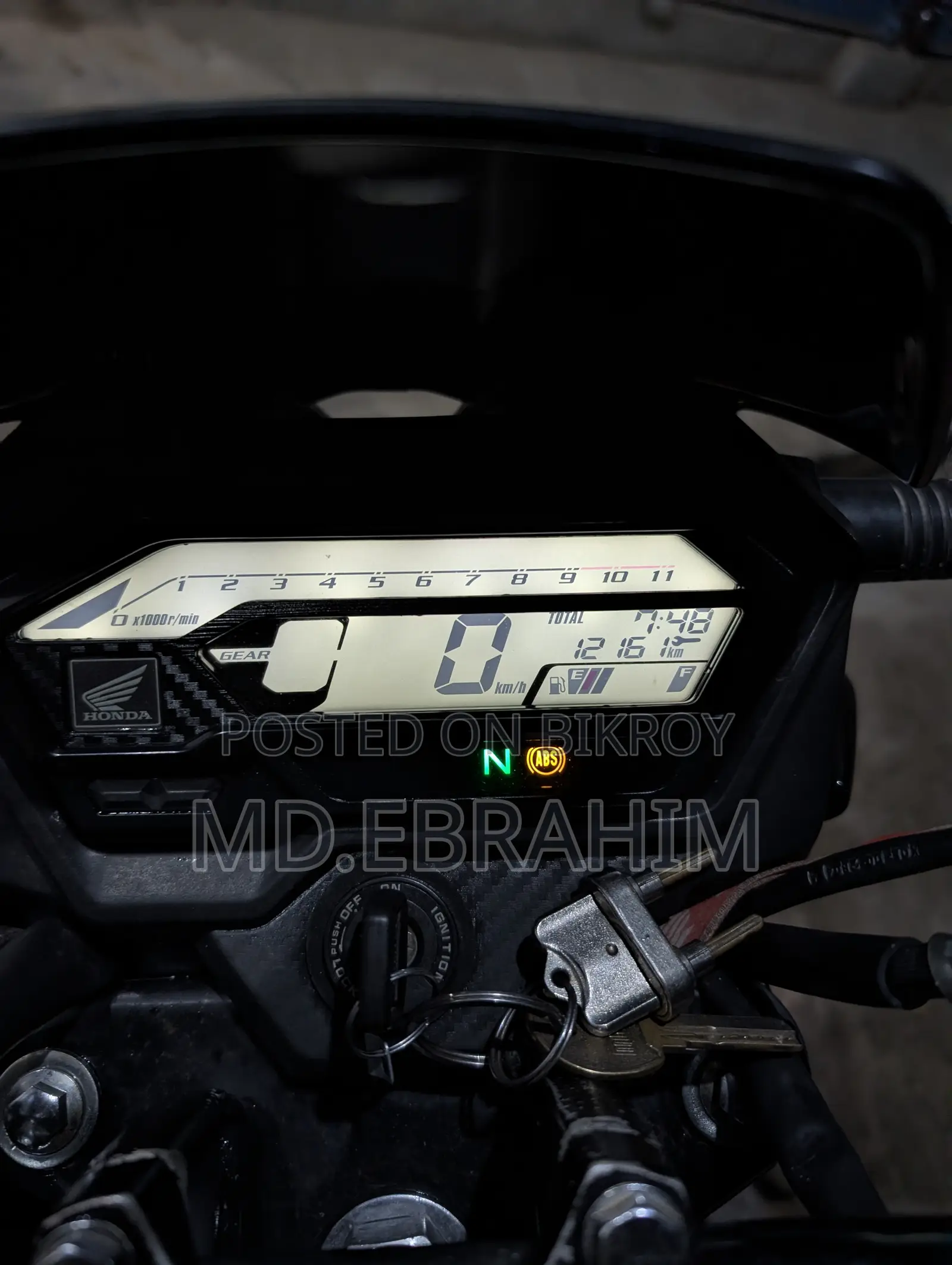 Honda X-Blade 160 2022 Black