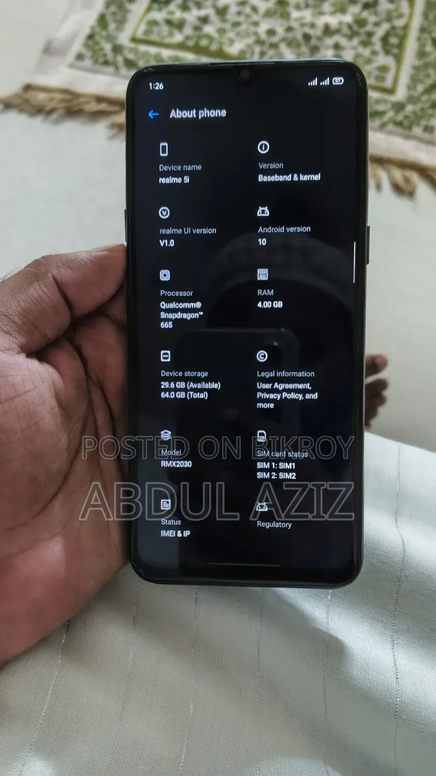 Realme 5i 64 GB Blue