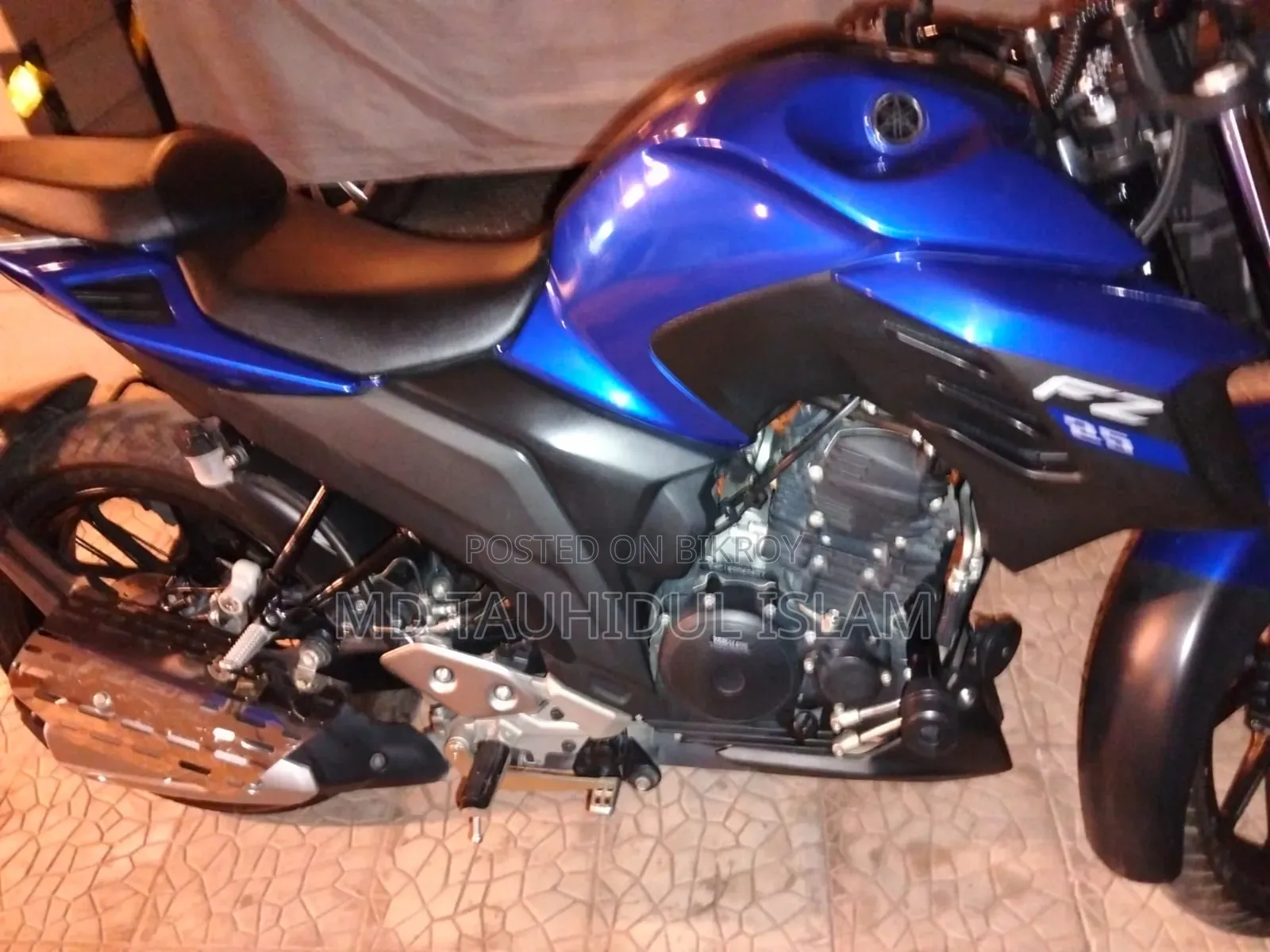 Yamaha FZ 2025 Blue