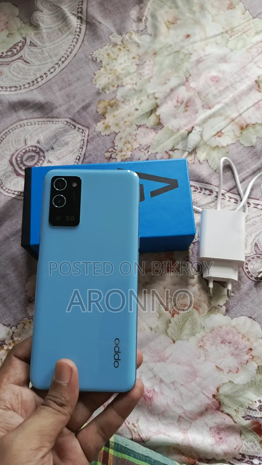 New Oppo A56 5G 256 GB Blue