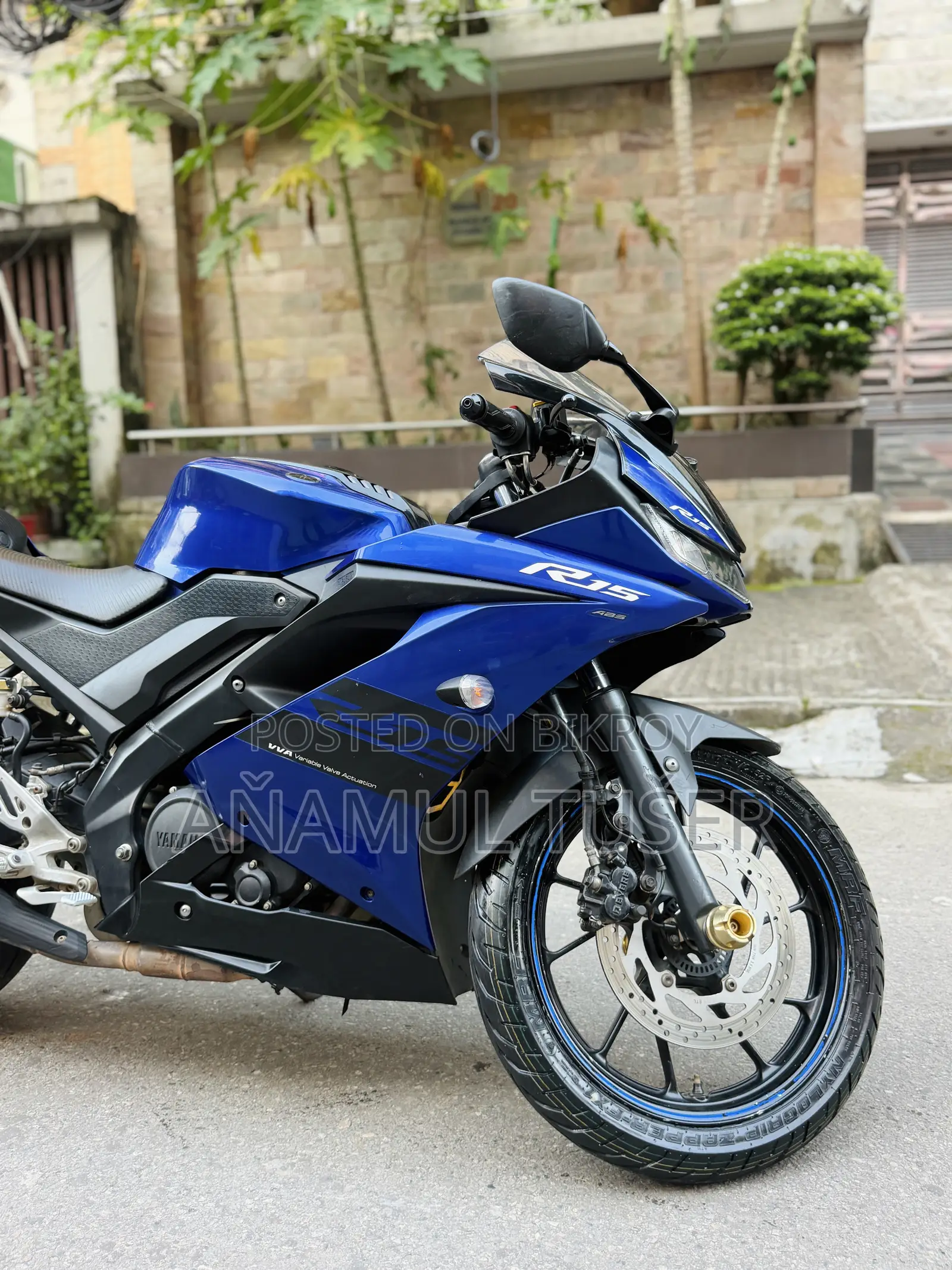 Yamaha R15 V3 2020 Blue