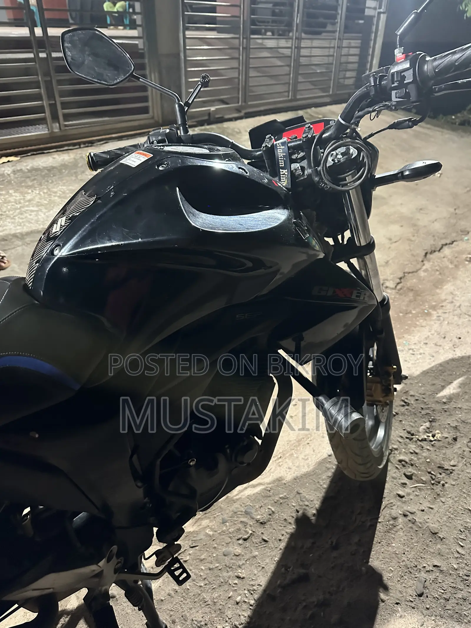 Suzuki Gixxer 2024 Black