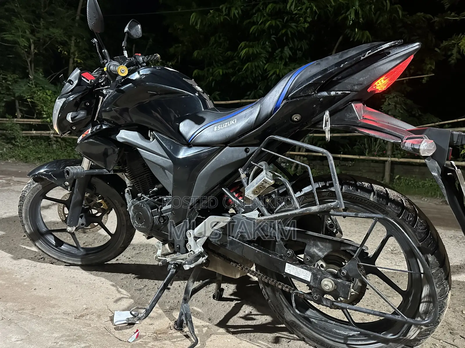 Suzuki Gixxer 2024 Black