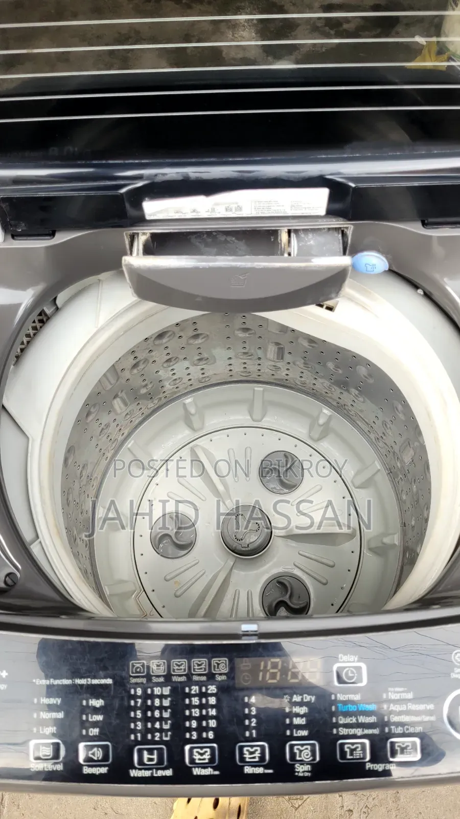 LG Washing Machine Top Load Invater