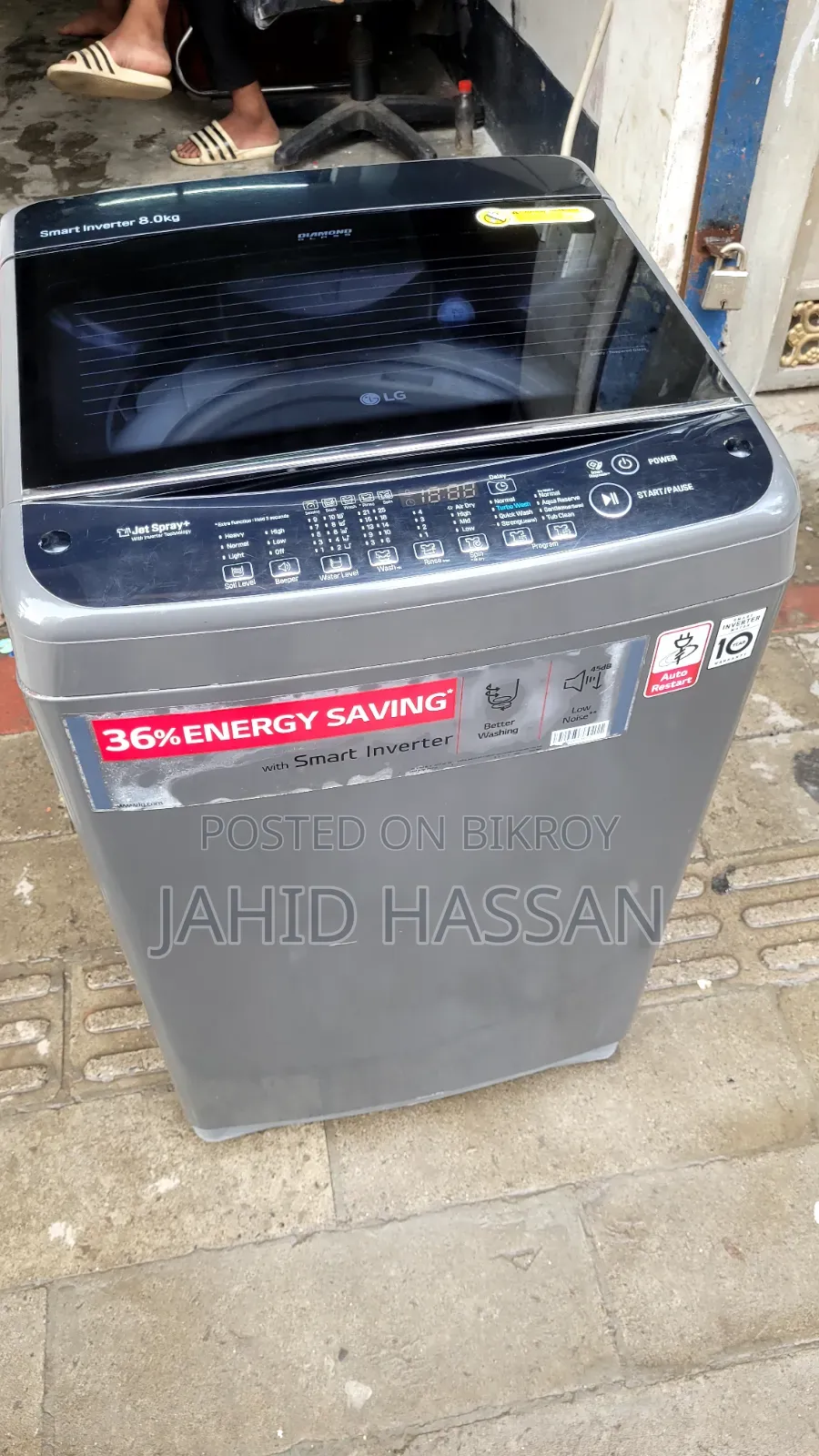 LG Washing Machine Top Load Invater