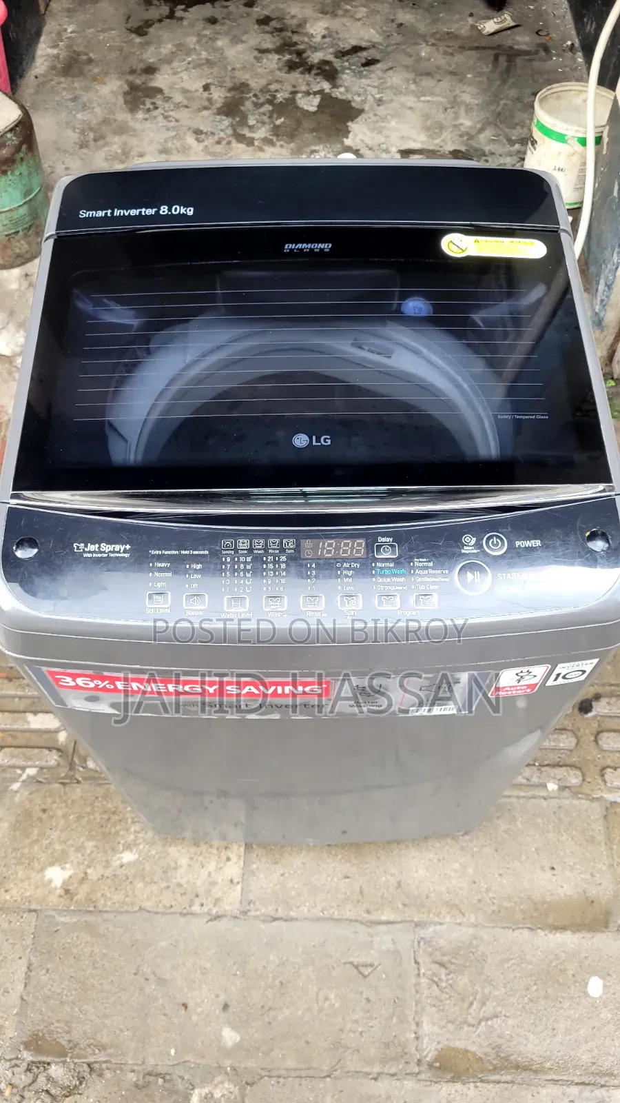 LG Washing Machine Top Load Invater