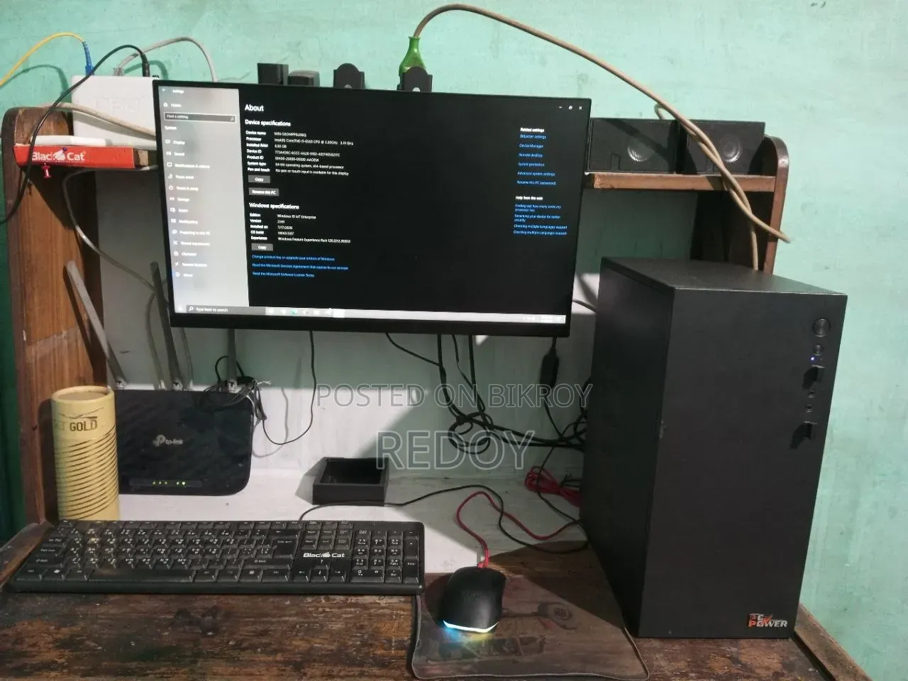 Desktop Computer 8GB Intel Core i5 SSD 256GB