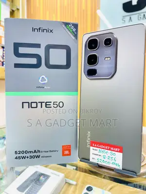 Infinix Note 50 4G 256 GB Gray