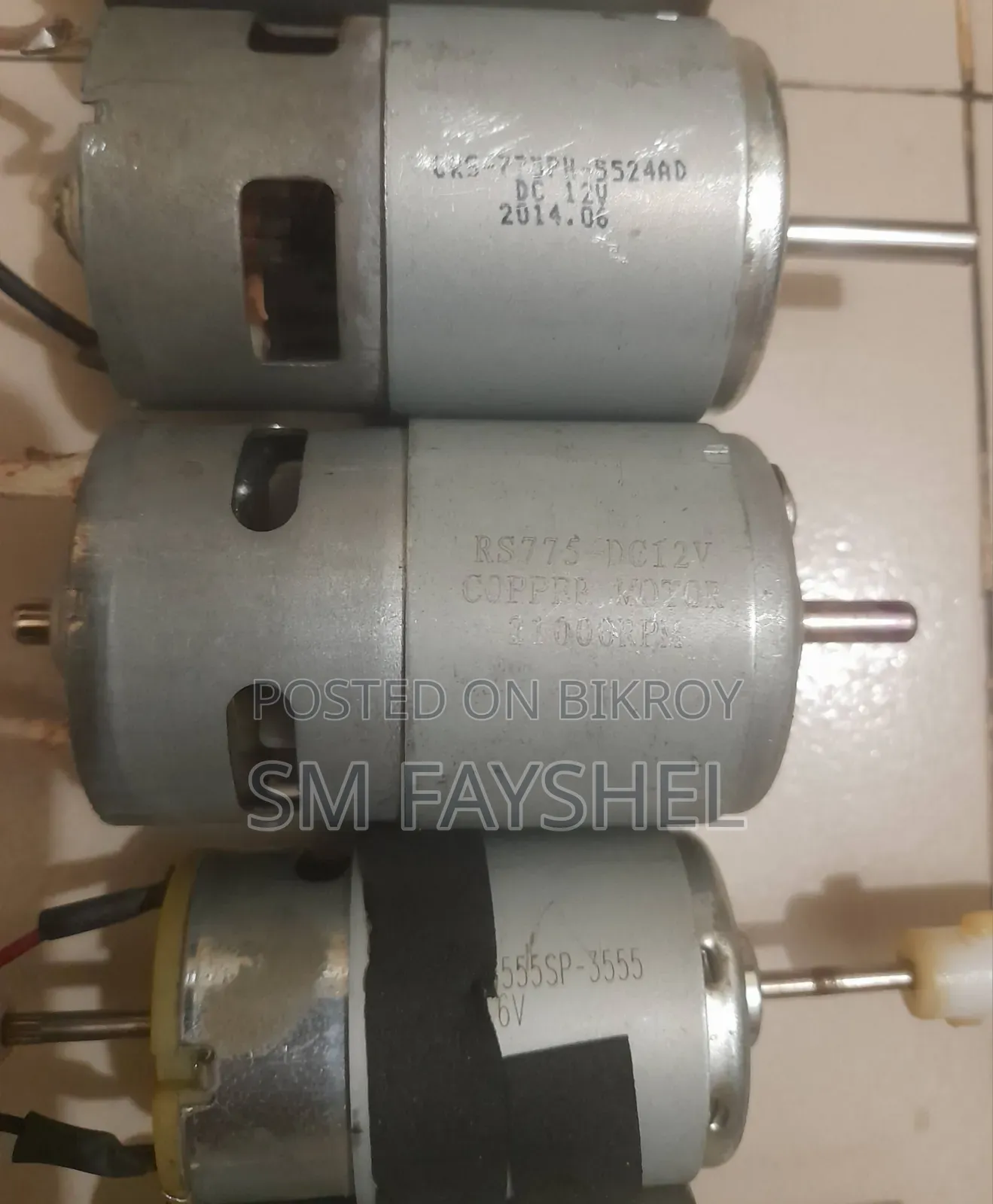 DC 12 Volt Motor