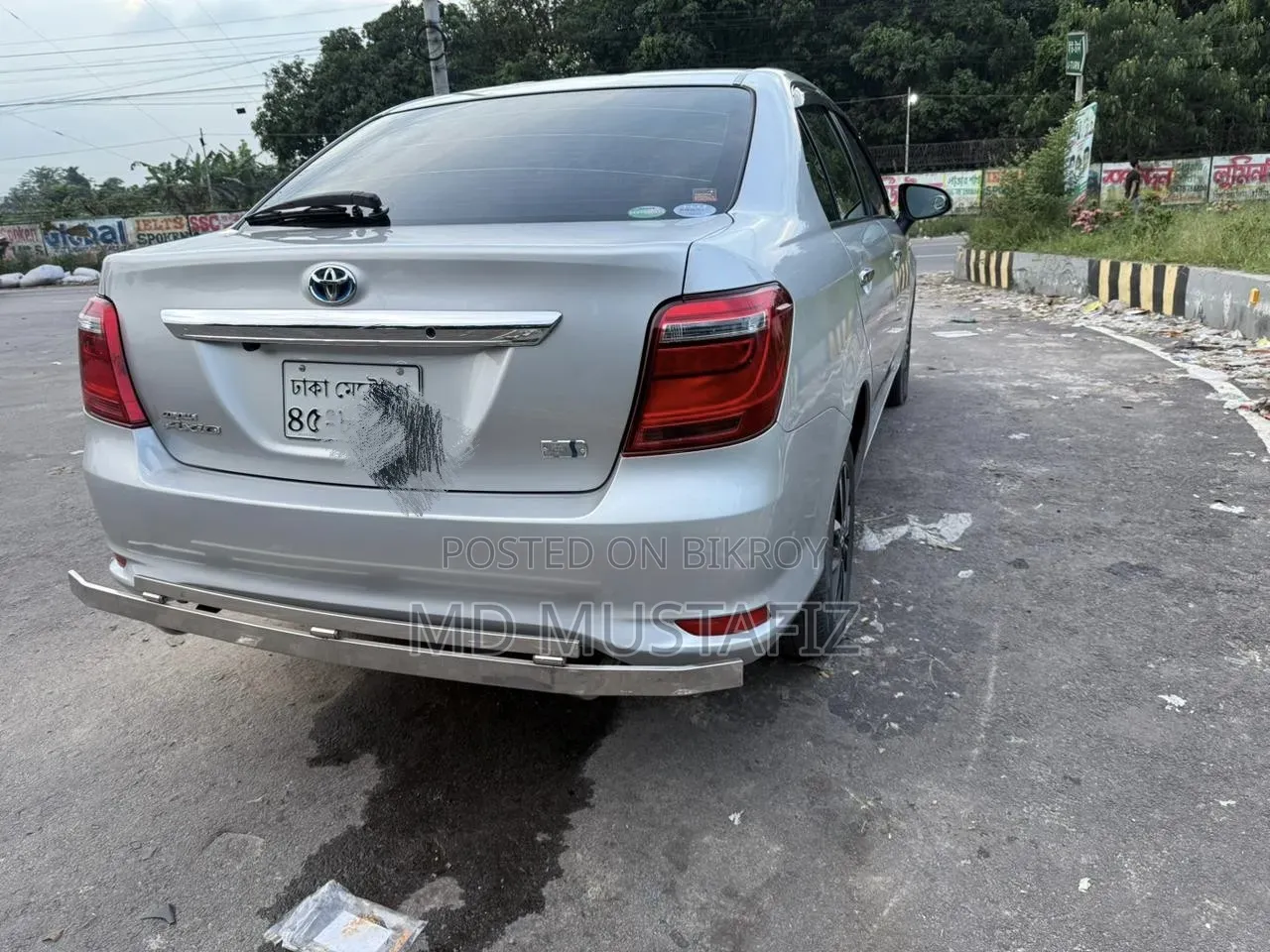 Toyota Axio 2015 Silver
