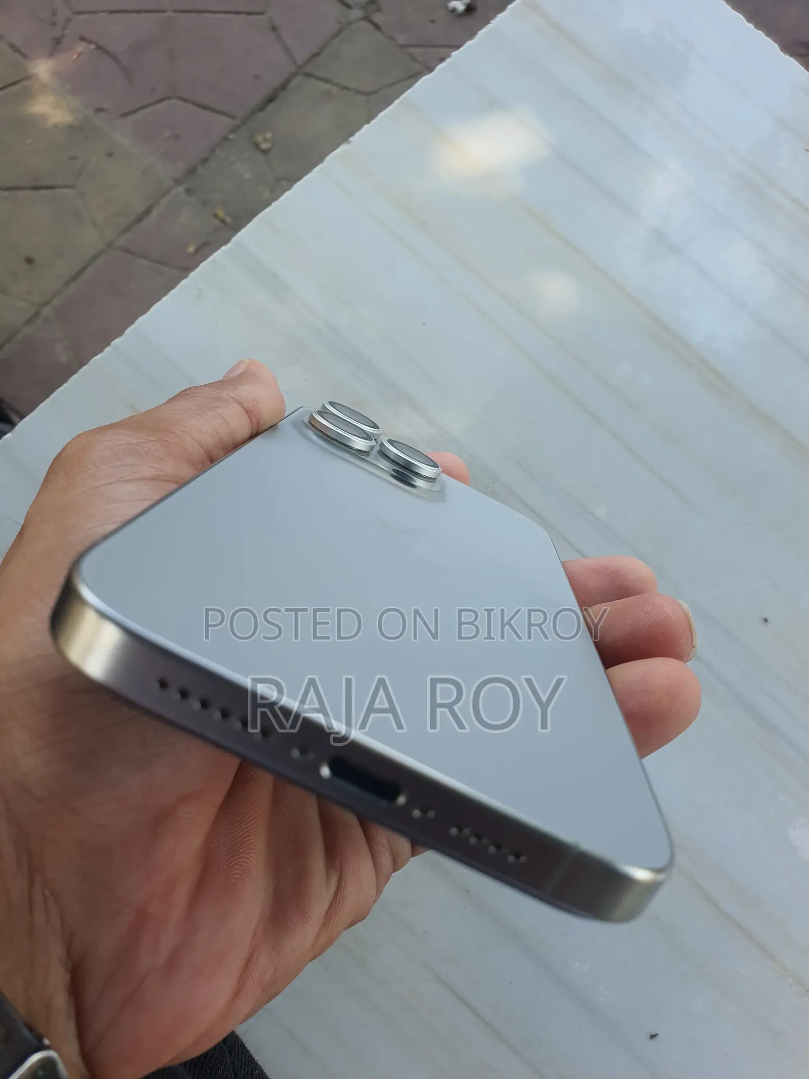 অ্যাপল আইফোন ১৫ প্রো ম্যাক্স ২৫৬ জিবি সিলভার